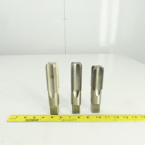 M36 x 4 Metric Right Hand Straight 4 Flute Plug Tap HSS 23mm Shank Lot Of 3