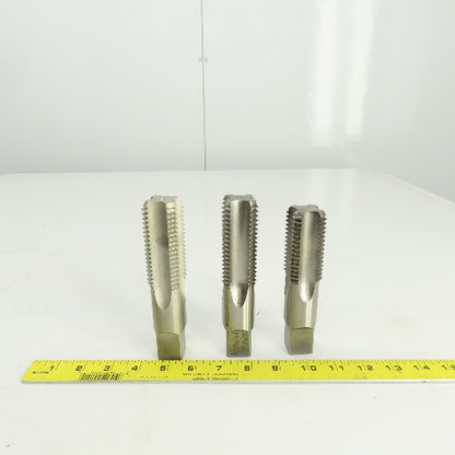 M36 x 4 Metric Right Hand Straight 4 Flute Plug Tap HSS 23mm Shank Lot Of 3