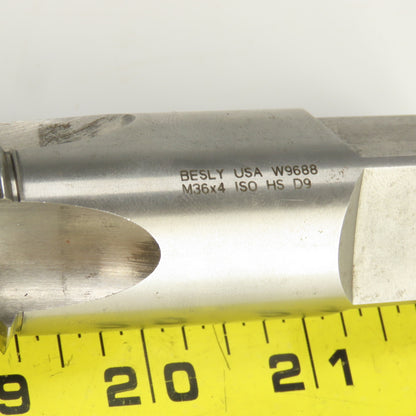 M36 x 4 Metric Right Hand Straight 4 Flute Plug Tap HSS 23mm Shank Lot Of 3