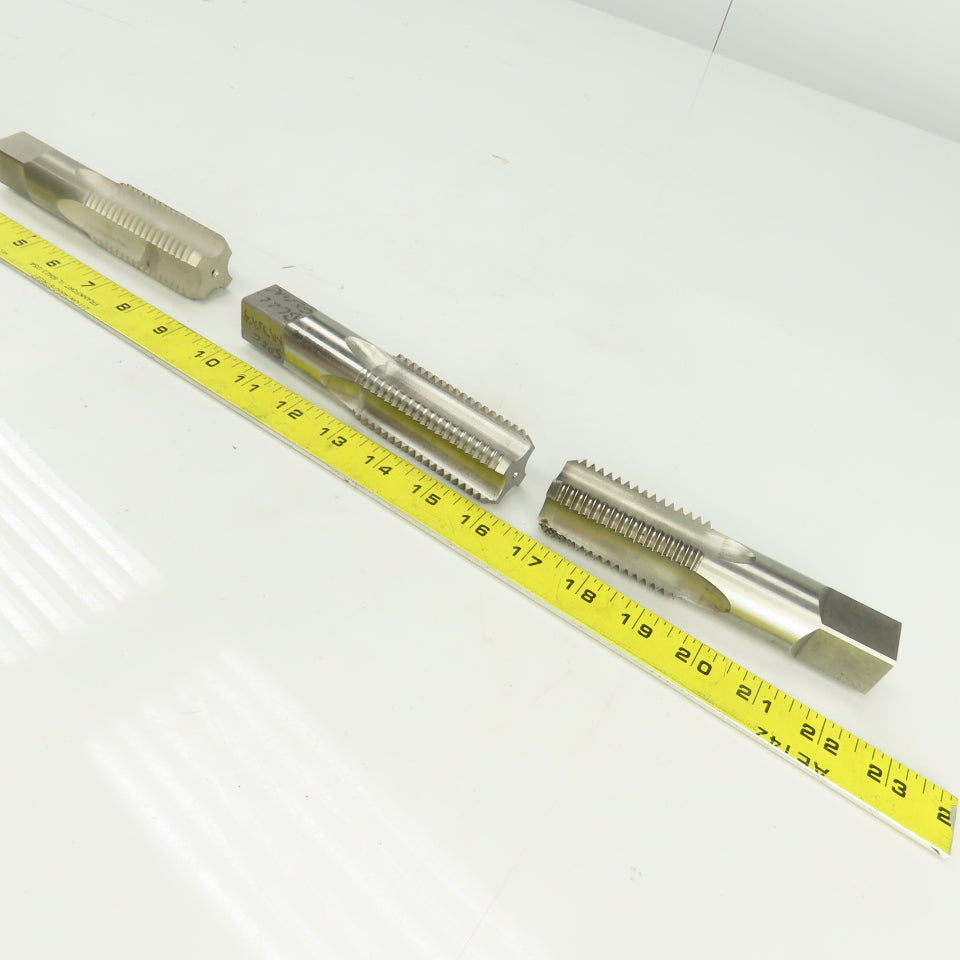 M36 x 4 Metric Right Hand Straight 4 Flute Plug Tap HSS 23mm Shank Lot Of 3