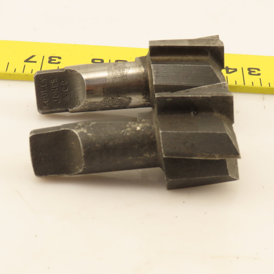 Quick Change Counterbore #2 Stub Morse Taper Shank 1-1/4" & 1-5/16" Dia. Lot/2