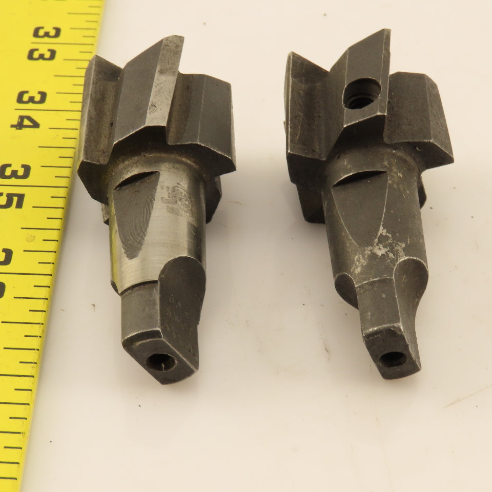 Quick Change Counterbore #2 Stub Morse Taper Shank 1-1/4" & 1-5/16" Dia. Lot/2