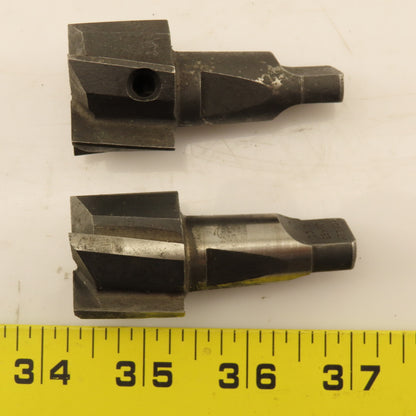 Quick Change Counterbore #2 Stub Morse Taper Shank 1-1/4" & 1-5/16" Dia. Lot/2