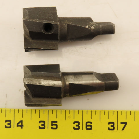 Quick Change Counterbore #2 Stub Morse Taper Shank 1-1/4" & 1-5/16" Dia. Lot/2