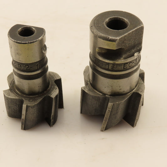 Eclipse EC-310 EC-292 Counterbore 6 Flute Radial Drive 1-9/16" & 1-3/4" Lot/2