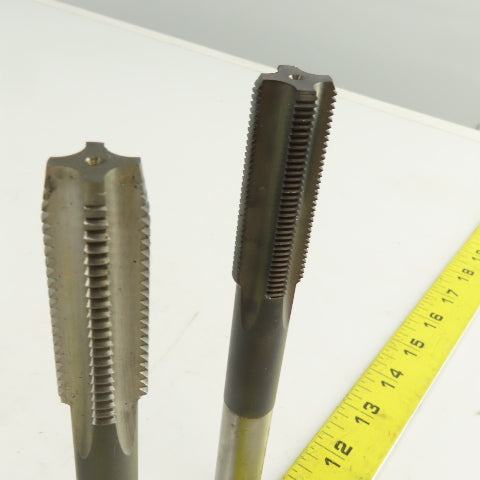 M16/18 x 2/1.5 Metric RH Straight 4 Flute Bottoming Tap Steel USA Misc. Lot Of 4