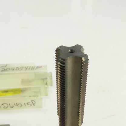 M16/18 x 2/1.5 Metric RH Straight 4 Flute Bottoming Tap Steel USA Misc. Lot Of 4