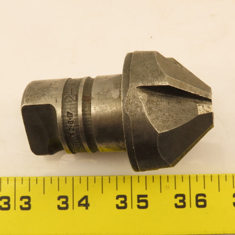 Eclipse 2" Radial Drive Countersink 4 Flute 90° HSS