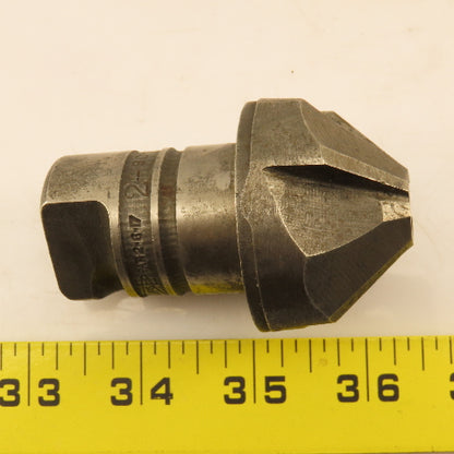 Eclipse 2" Radial Drive Countersink 4 Flute 90° HSS