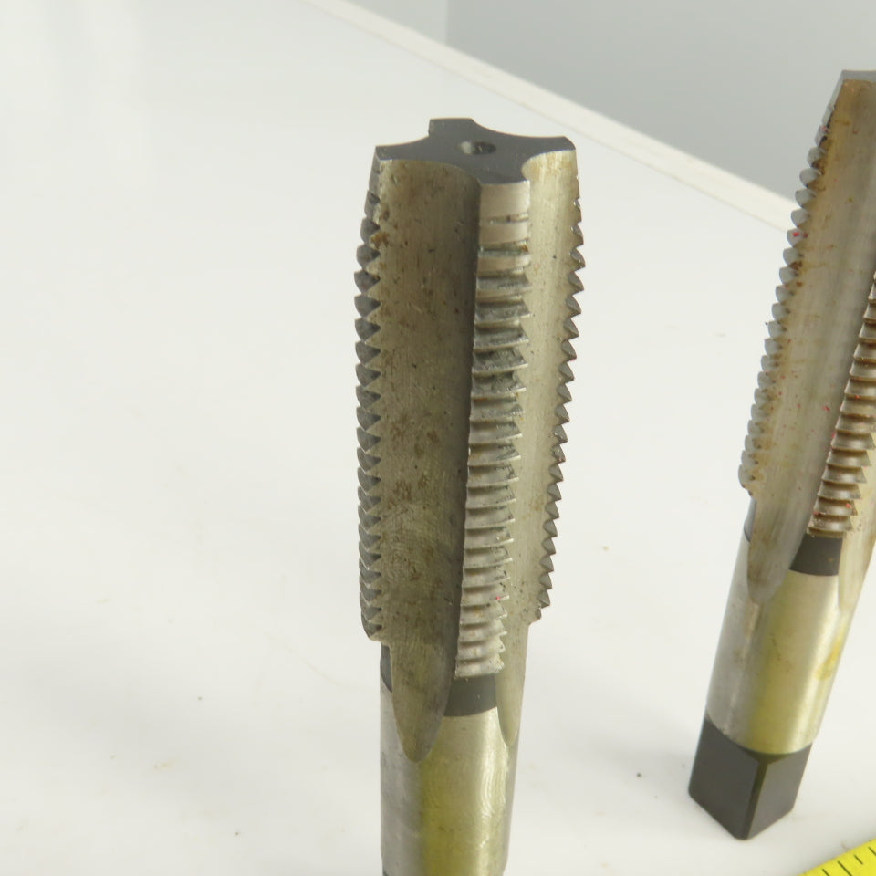 Dormer M22 x 2.5 Metric RH Straight 4 Flute Plug Tap Steel HSG USA Lot Of 3