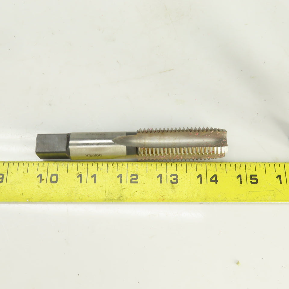 Dormer M22 x 2.5 Metric RH Straight 4 Flute Plug Tap Steel HSG USA Lot Of 3