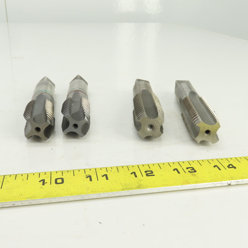 M24 x 3 Metric Right Hand Straight 4 Flute Plug Tap Steel HSS Lot Of 4