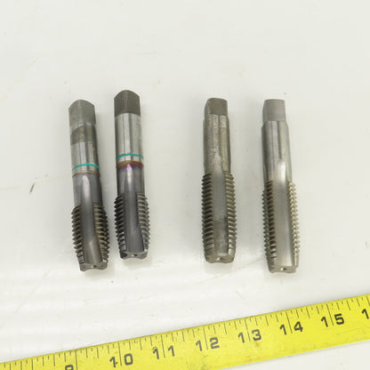M24 x 3 Metric Right Hand Straight 4 Flute Plug Tap Steel HSS Lot Of 4
