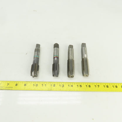 M24 x 3 Metric Right Hand Straight 4 Flute Plug Tap Steel HSS Lot Of 4