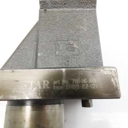 Star 781-16-A0 Swiss Type Turret Tool Holder 90° 22mm Single Bore