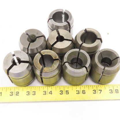 S&M #42 DCB Double Taper Guide Bushing 3/16"-5/8" Misc. Lot Of 8