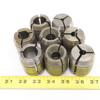 S&M #42 DCB Double Taper Guide Bushing 3/16"-5/8" Misc. Lot Of 8
