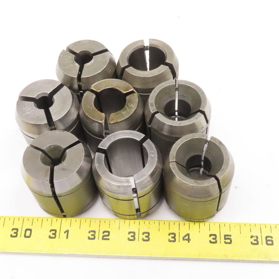 S&M #42 DCB Double Taper Guide Bushing 3/16"-5/8" Misc. Lot Of 8