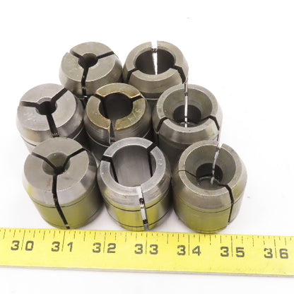 S&M #42 DCB Double Taper Guide Bushing 3/16"-5/8" Misc. Lot Of 8