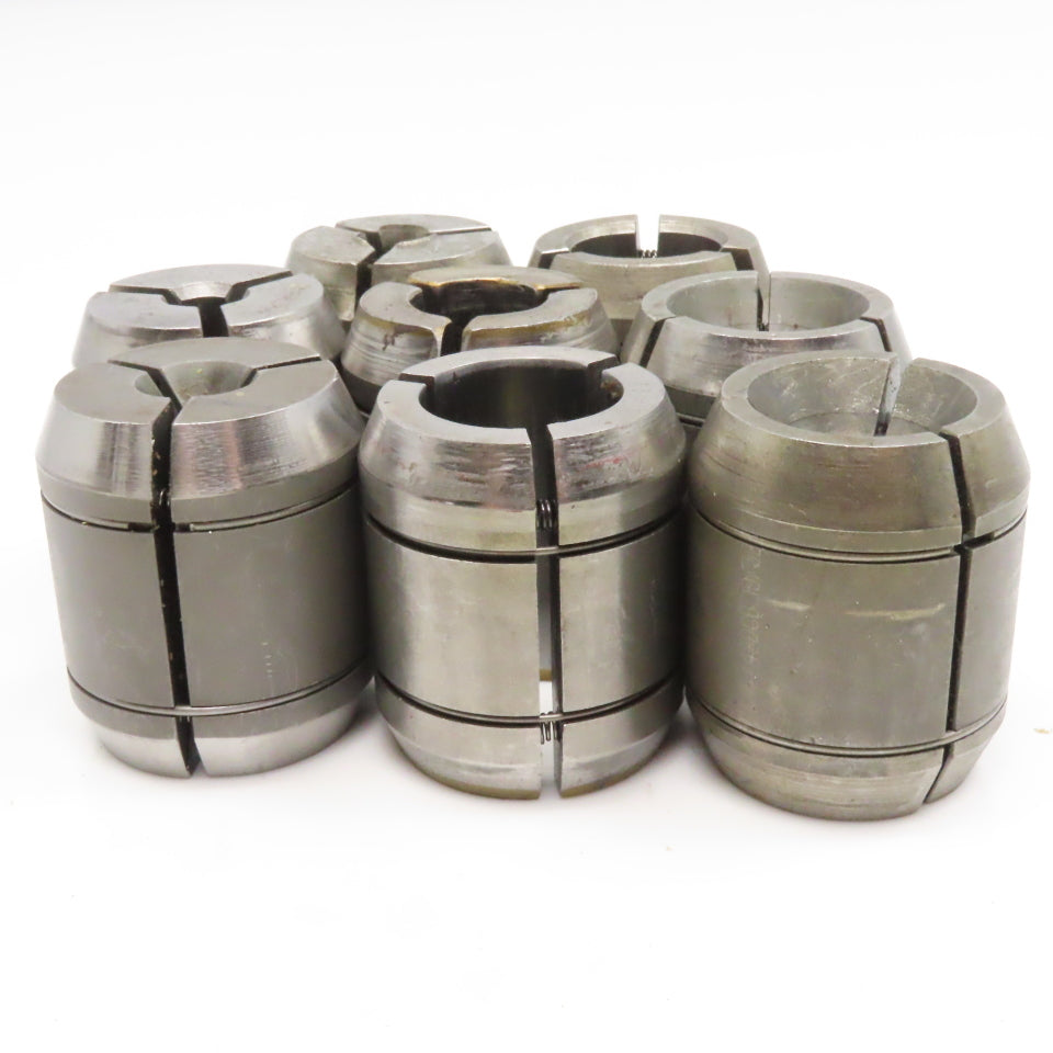 S&M #42 DCB Double Taper Guide Bushing 3/16"-5/8" Misc. Lot Of 8