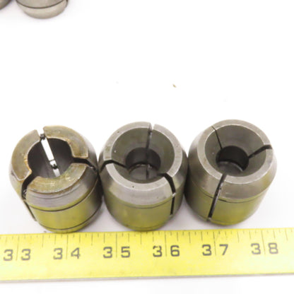 S&M #42 DCB Double Taper Guide Bushing 3/16"-5/8" Misc. Lot Of 8