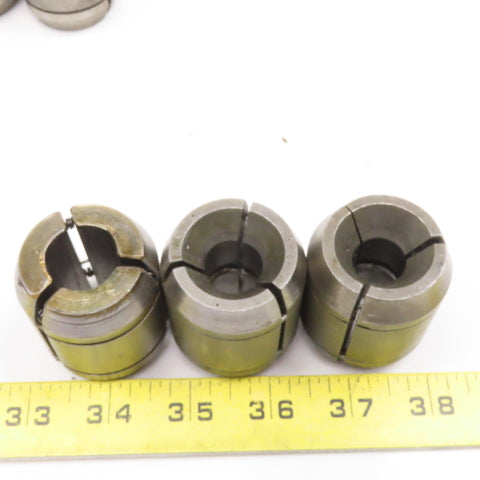 S&M #42 DCB Double Taper Guide Bushing 3/16"-5/8" Misc. Lot Of 8