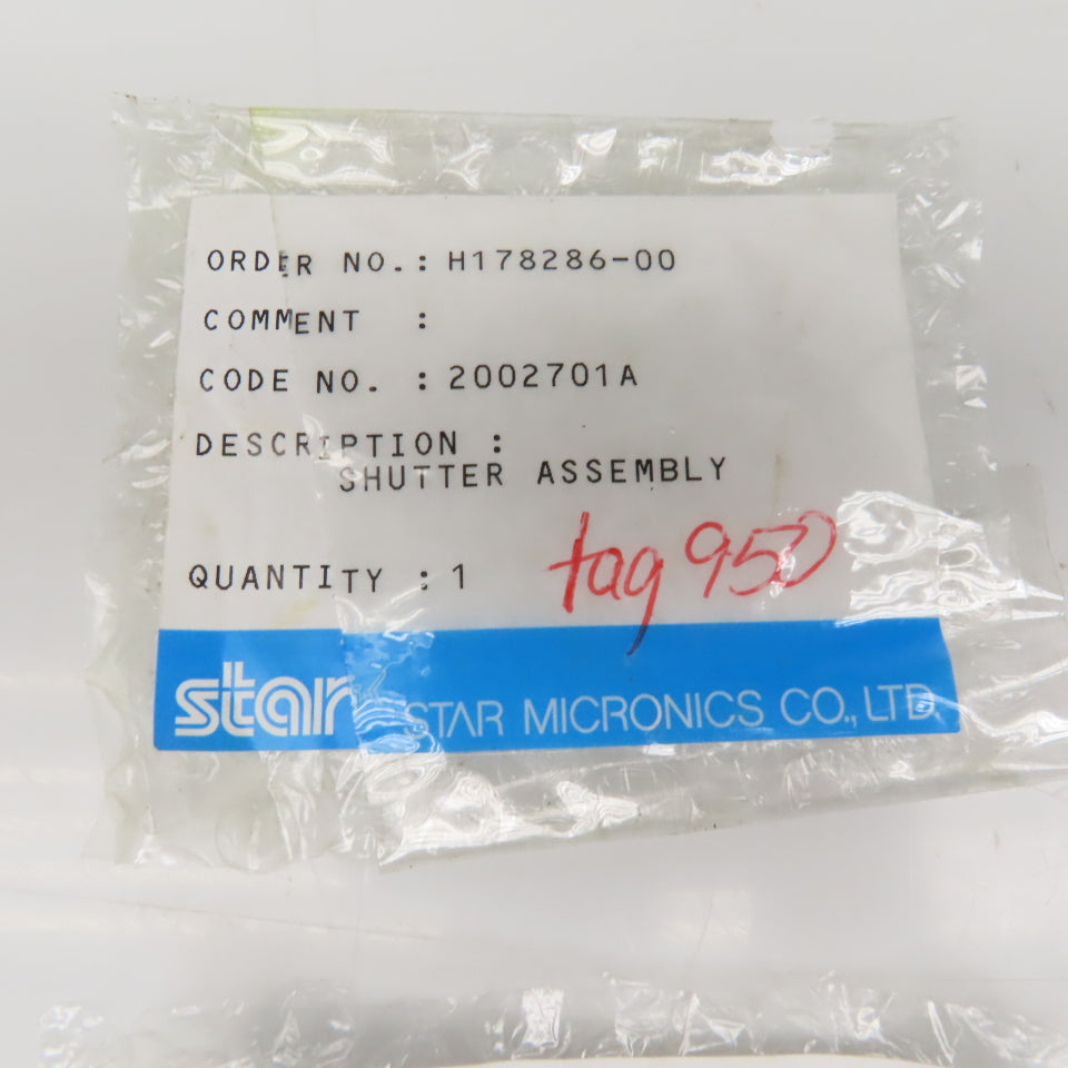 Star 2002701A Shutter Assembly KNC 32 CNC Lathe