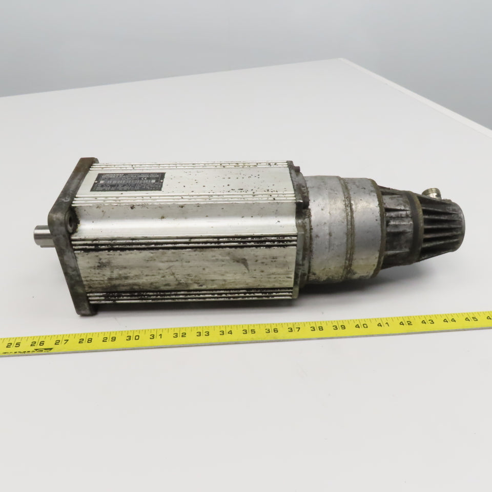 Indramat MAC090B-0-JD-4C/110-A 3000RPM 0.41Nm/A Perm Magnet Servo Brake Motor