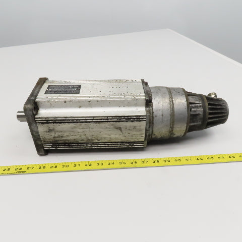 Indramat MAC090B-0-JD-4C/110-A 3000RPM 0.41Nm/A Perm Magnet Servo Brake Motor
