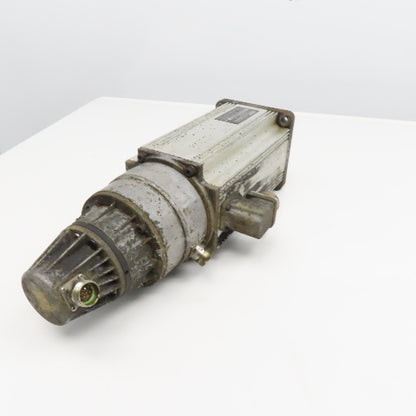 Indramat MAC090B-0-JD-4C/110-A 3000RPM 0.41Nm/A Perm Magnet Servo Brake Motor