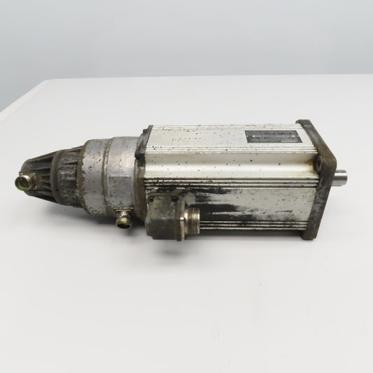 Indramat MAC090B-0-JD-4C/110-A 3000RPM 0.41Nm/A Perm Magnet Servo Brake Motor