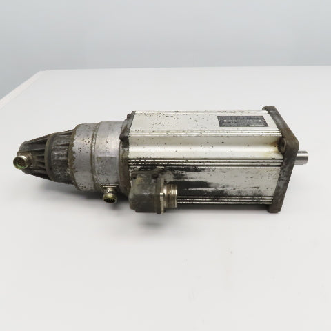 Indramat MAC090B-0-JD-4C/110-A 3000RPM 0.41Nm/A Perm Magnet Servo Brake Motor