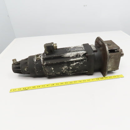 Indramat MAC090B-0PD-4C/110-B0/WI524LV/S001 2000RPM Perm Mag DC Servo Gear Motor