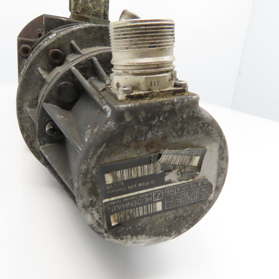 Indramat MAC090B-0PD-4C/110-B0/WI524LV/S001 2000RPM Perm Mag DC Servo Gear Motor