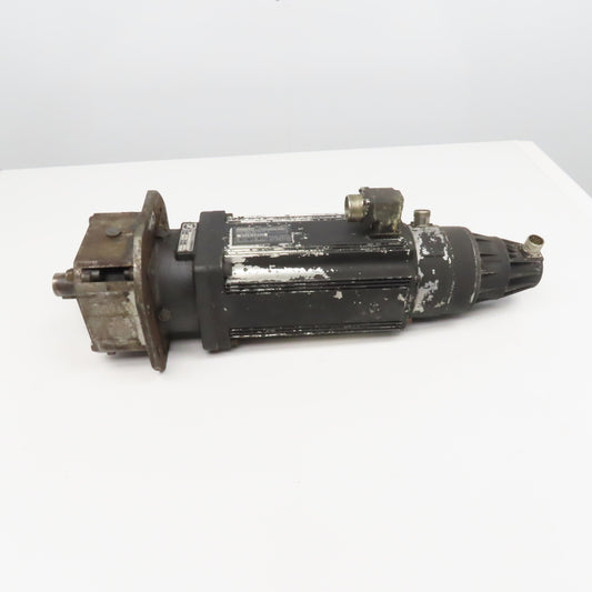 Indramat MAC090B-0PD-4C/110-B0/WI524LV/S001 2000RPM Perm Mag DC Servo Gear Motor