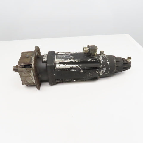 Indramat MAC090B-0PD-4C/110-B0/WI524LV/S001 2000RPM Perm Mag DC Servo Gear Motor