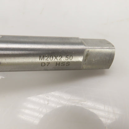 M20 x 1.5 M20 x 2.5 Metric 4 Flute Straight HSS Hand Taps Mixed Lot Of 7