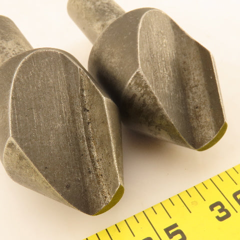 Severance 1-1/2" Countersink 1 Flute 3/4" Shank High Speed Steel 30° Lot of 2