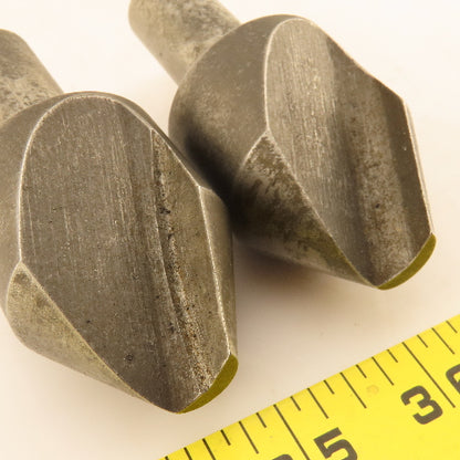 Severance 1-1/2" Countersink 1 Flute 3/4" Shank High Speed Steel 30° Lot of 2