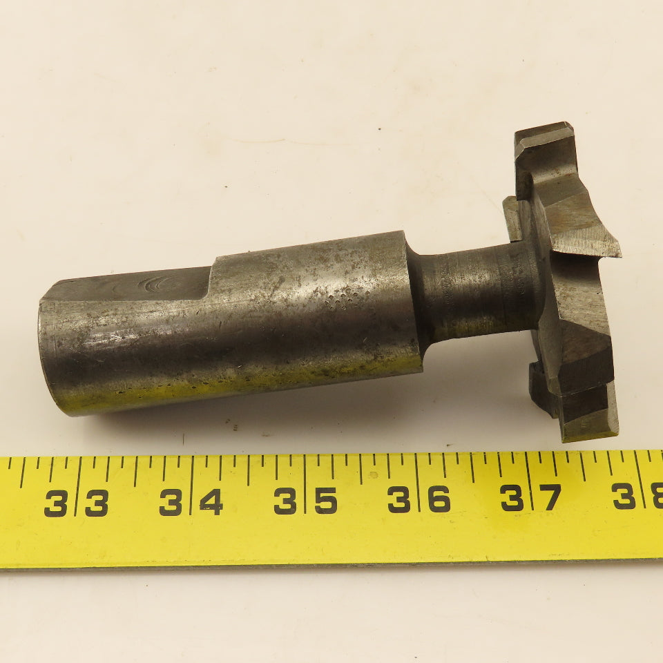 Falcon SPT2-12K2069-17 2-3/4" x 1/2" 1-1/4" Shank HSS Stagger Tooth Slot Cutter