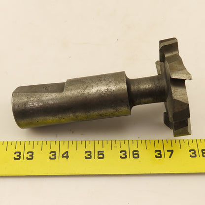 Falcon SPT2-12K2069-17 2-3/4" x 1/2" 1-1/4" Shank HSS Stagger Tooth Slot Cutter