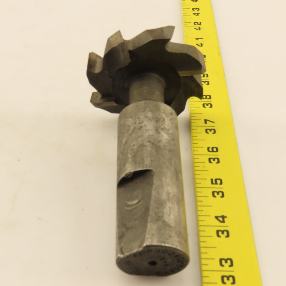 Falcon SPT2-12K2069-17 2-3/4" x 1/2" 1-1/4" Shank HSS Stagger Tooth Slot Cutter