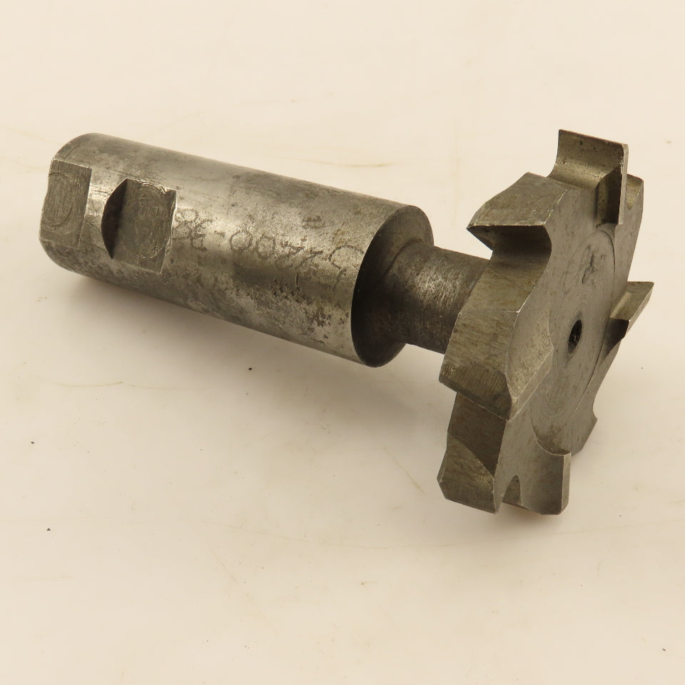 Falcon SPT2-12K2069-17 2-3/4" x 1/2" 1-1/4" Shank HSS Stagger Tooth Slot Cutter