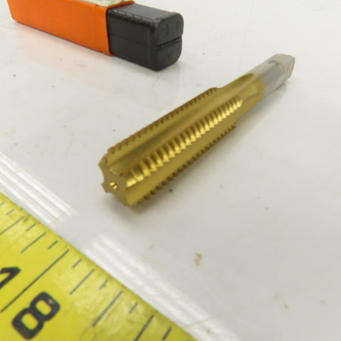 Hertel M14 x 2 Metric 4 Straight Flute HSS TiN  Bottoming Tap