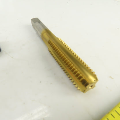 Hertel M14 x 2 Metric 4 Straight Flute HSS TiN  Bottoming Tap