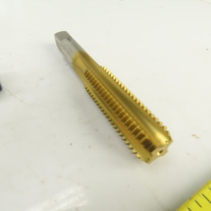 Hertel M14 x 2 Metric 4 Straight Flute HSS TiN  Bottoming Tap