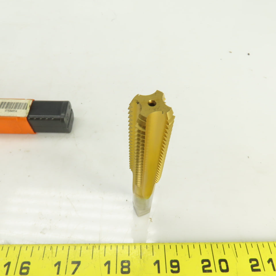 Hertel M14 x 2 Metric 4 Straight Flute HSS TiN  Bottoming Tap