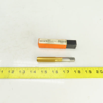 Hertel M14 x 2 Metric 4 Straight Flute HSS TiN  Bottoming Tap