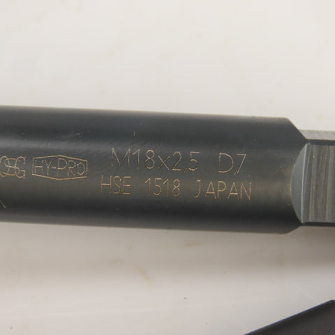 M18 x 1.5 M27 x 2 M30 x 6 M32 x 1.5 Straight Flute Hand Taps Mixed Lot Of 6