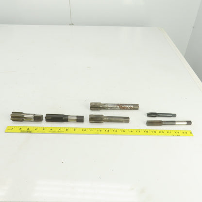 M18 x 1.5 M27 x 2 M30 x 6 M32 x 1.5 Straight Flute Hand Taps Mixed Lot Of 6